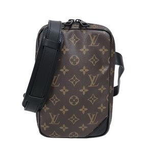 LOUIS VUITTON Utility Side Bag Monogram Canvas Shoulder Bag